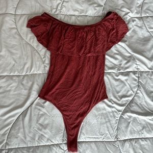 Off shoulder bodysuit